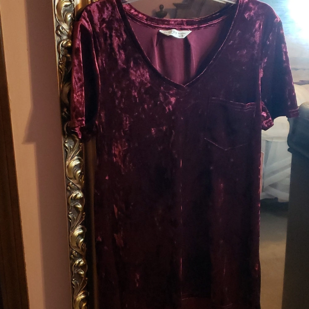 (Ew)Red velvet women shirt